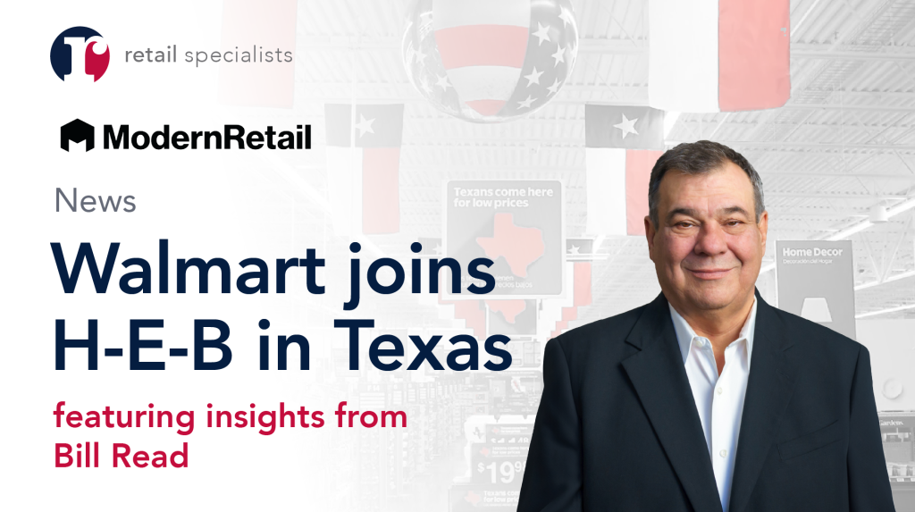 bill read on Walmart joining H-E-B in Texas